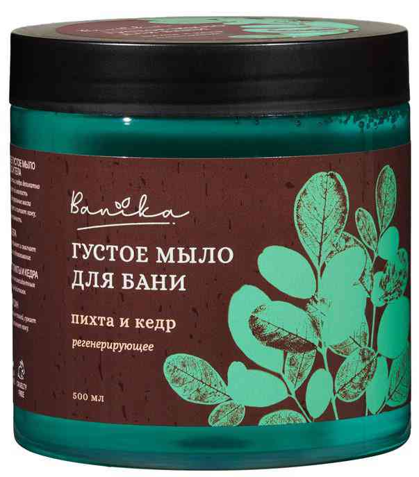 

Густое мыло для бани регенерирующее Banika