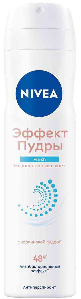 Антиперспирант спрей NIVEA Эффект пудры Fresh 370₽