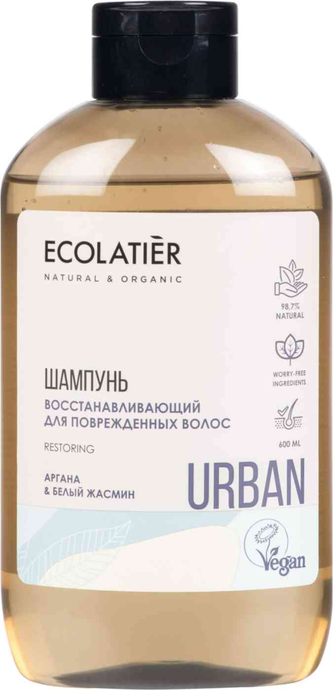 Шампунь для поврежденных волос Ecolatier