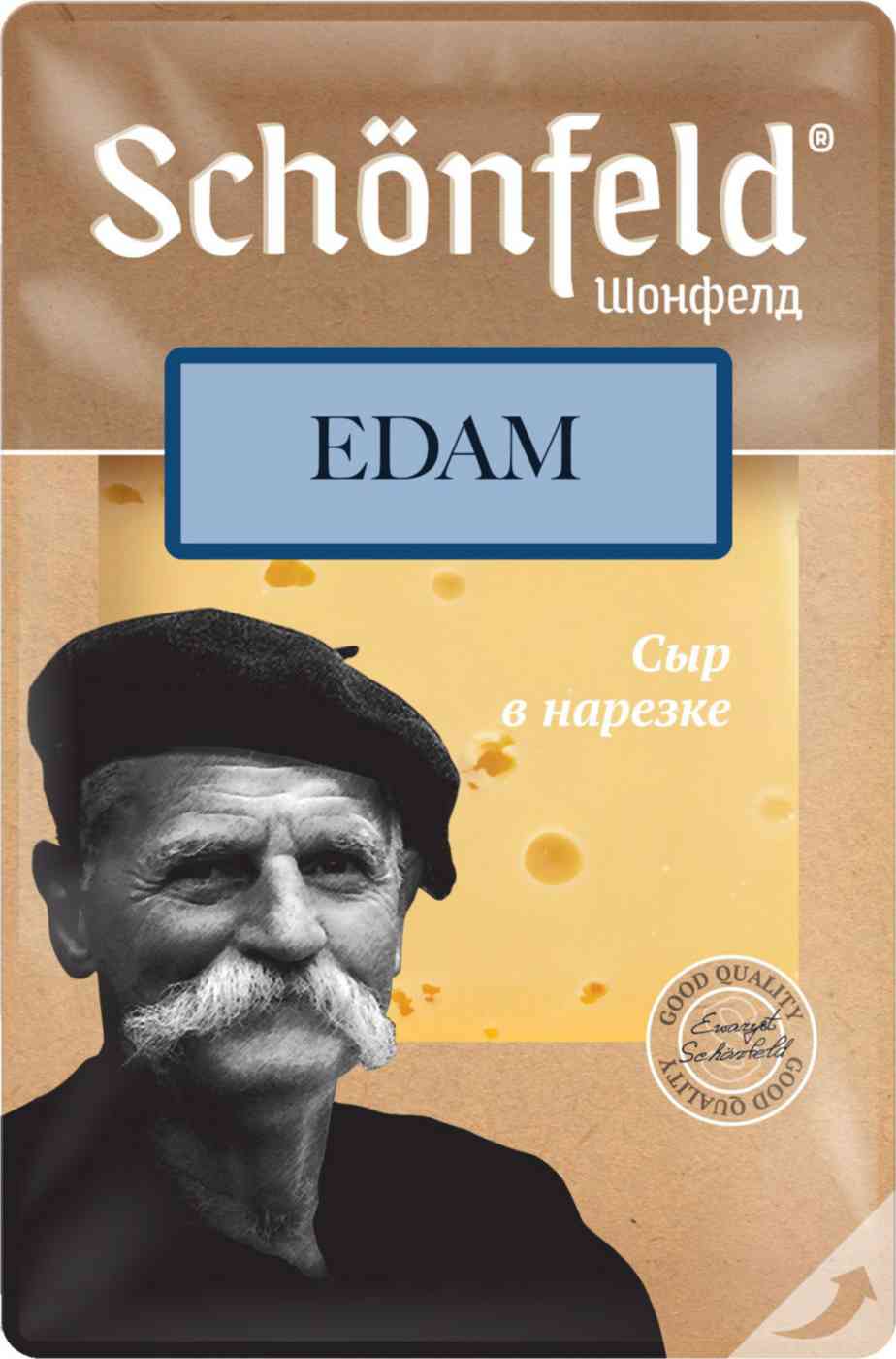 

Сыр полутвёрдый Эдам Schonfeld