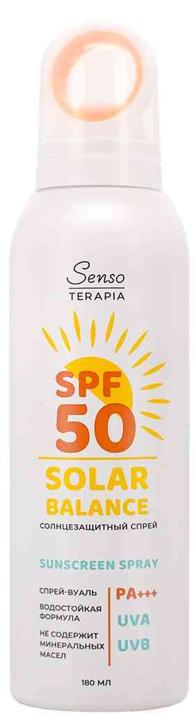 

Спрей солнцезащитный Senso Terapia Solar Balance SPF 50