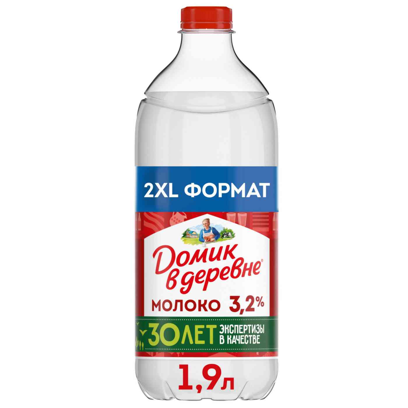 

Молоко пастеризованное Домик в деревне 3,2%