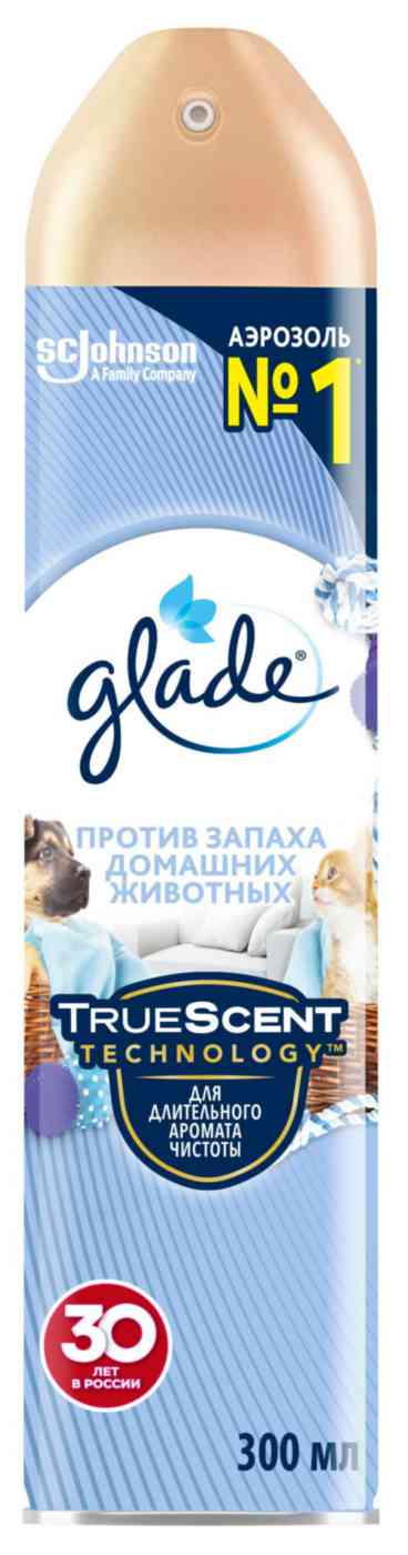 

Освежитель воздуха Glade Против запаха домашних животных