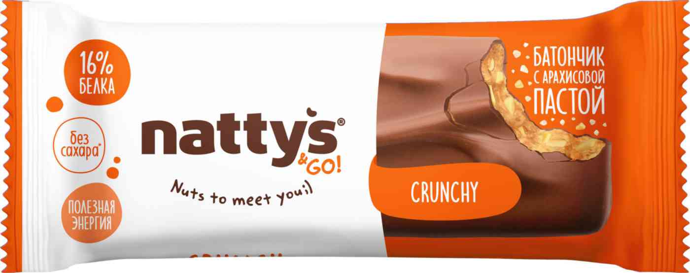 

Батончик протеиновый Nattys&Go!
