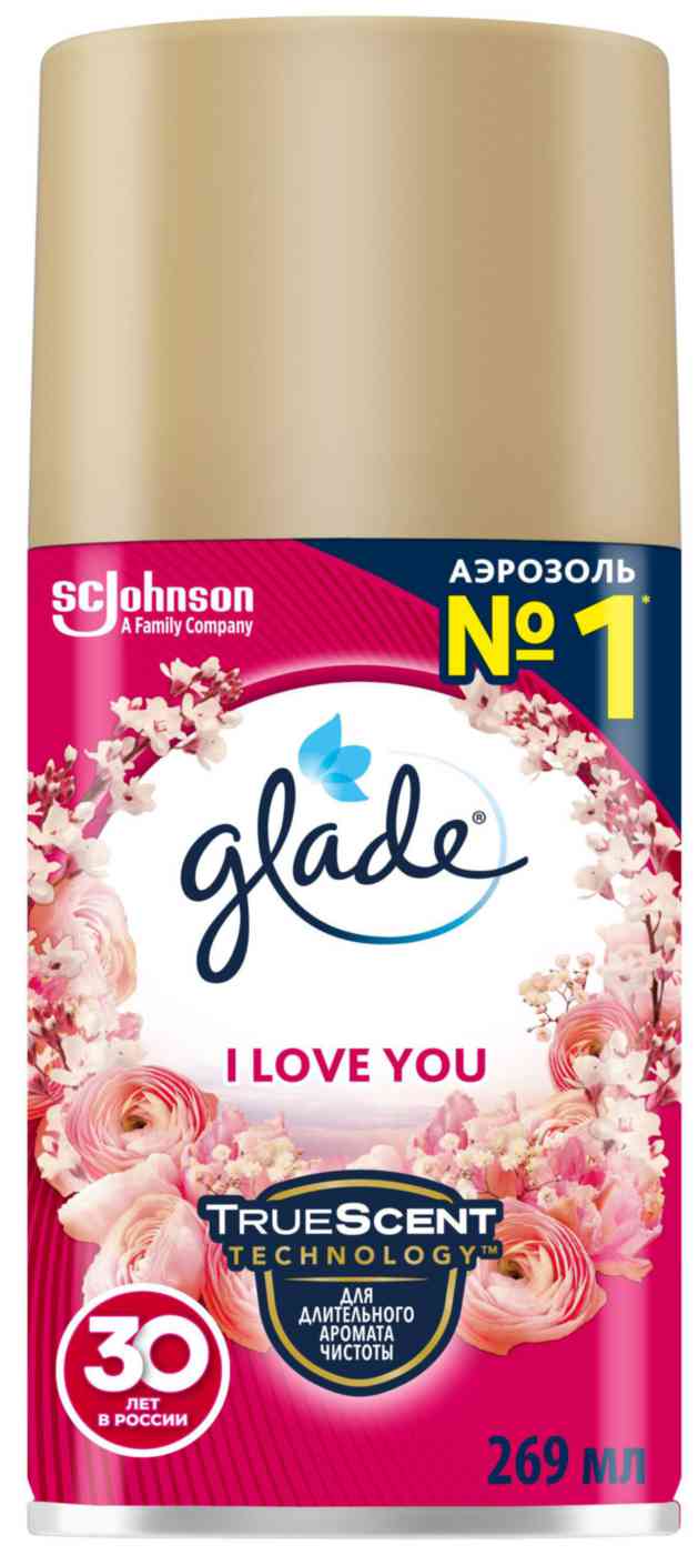 

Освежитель воздуха Glade I love you сменный баллон