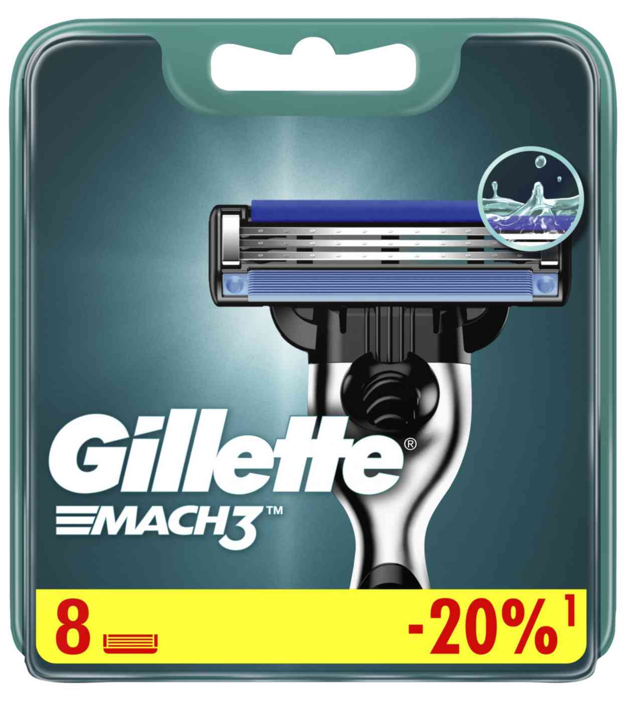 

Сменные кассеты для бритвы Gillette Mach3