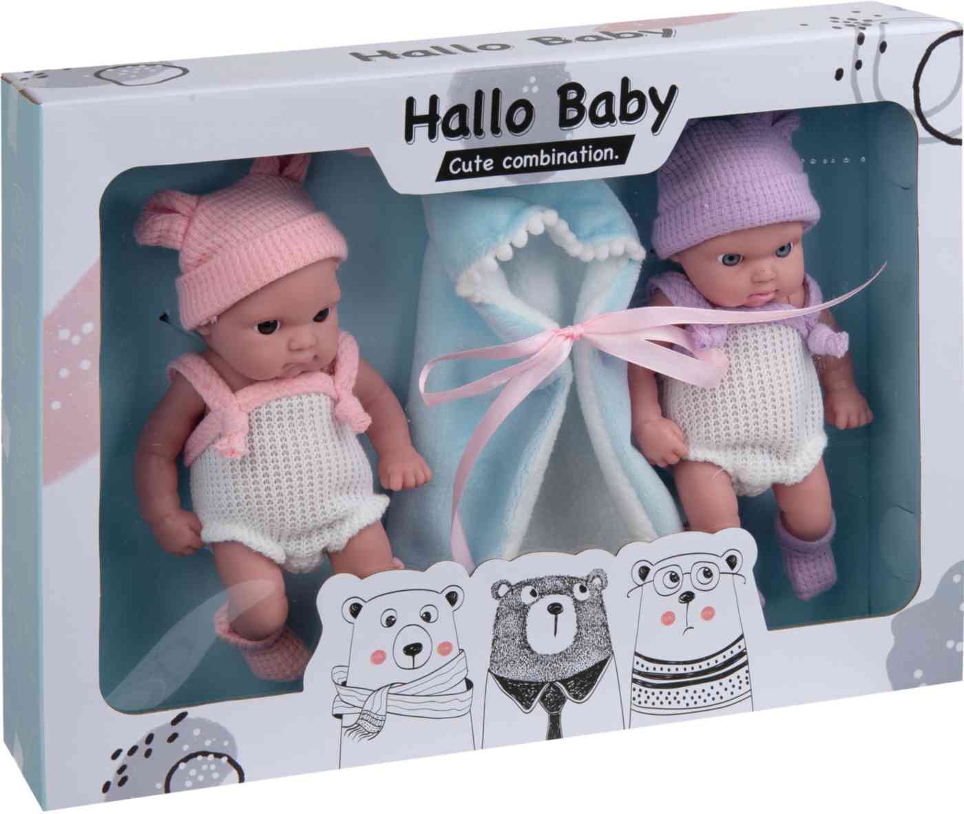 Пупс 2 штуки с аксессуарами 1350₽