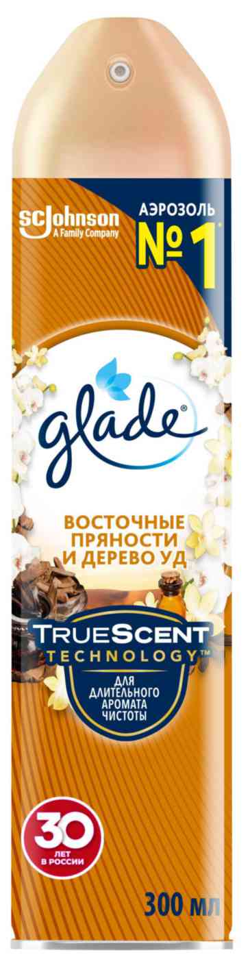 

Освежитель воздуха Glade Восточные пряности и дерево уд
