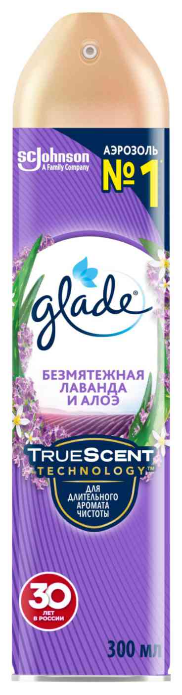 

Освежитель воздуха Glade Безмятежная лаванда и алоэ