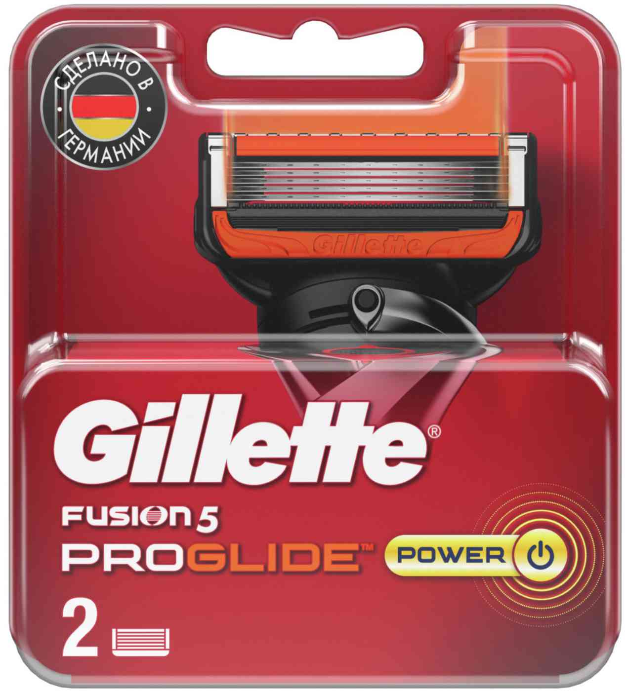 

Сменные кассеты для бритвы Gillette Fusion ProGlide Power