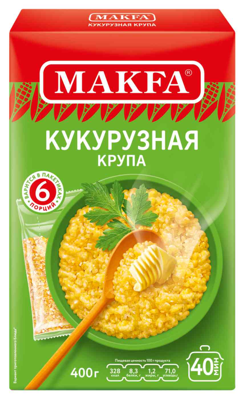 Крупа кукурузная Makfa 59₽