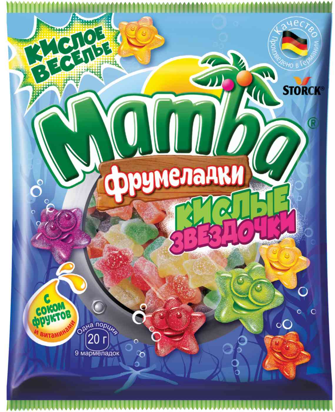 Мармелад жевательный Mamba