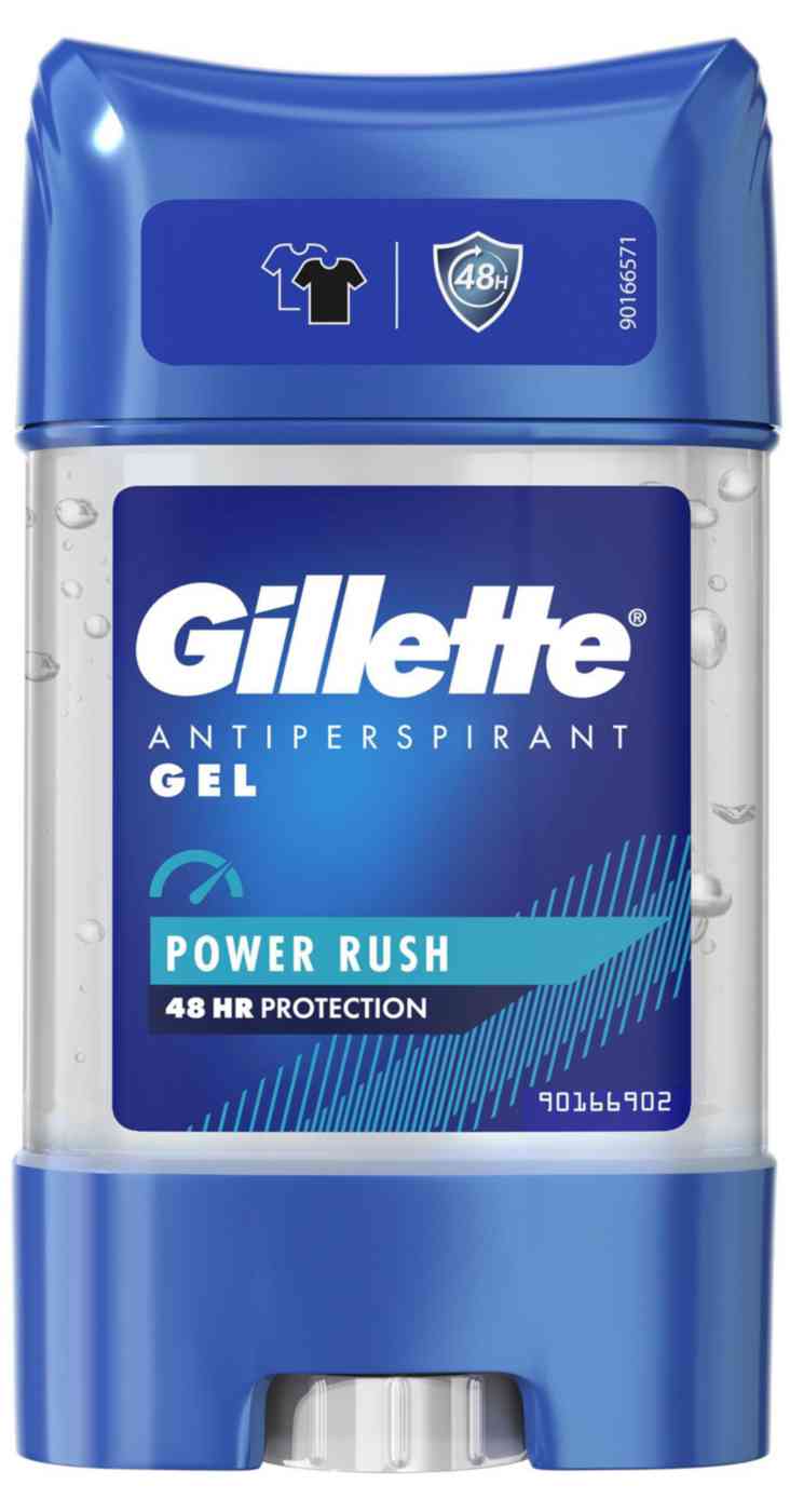 

Дезодорант стик Power Rush Gillette гелевый