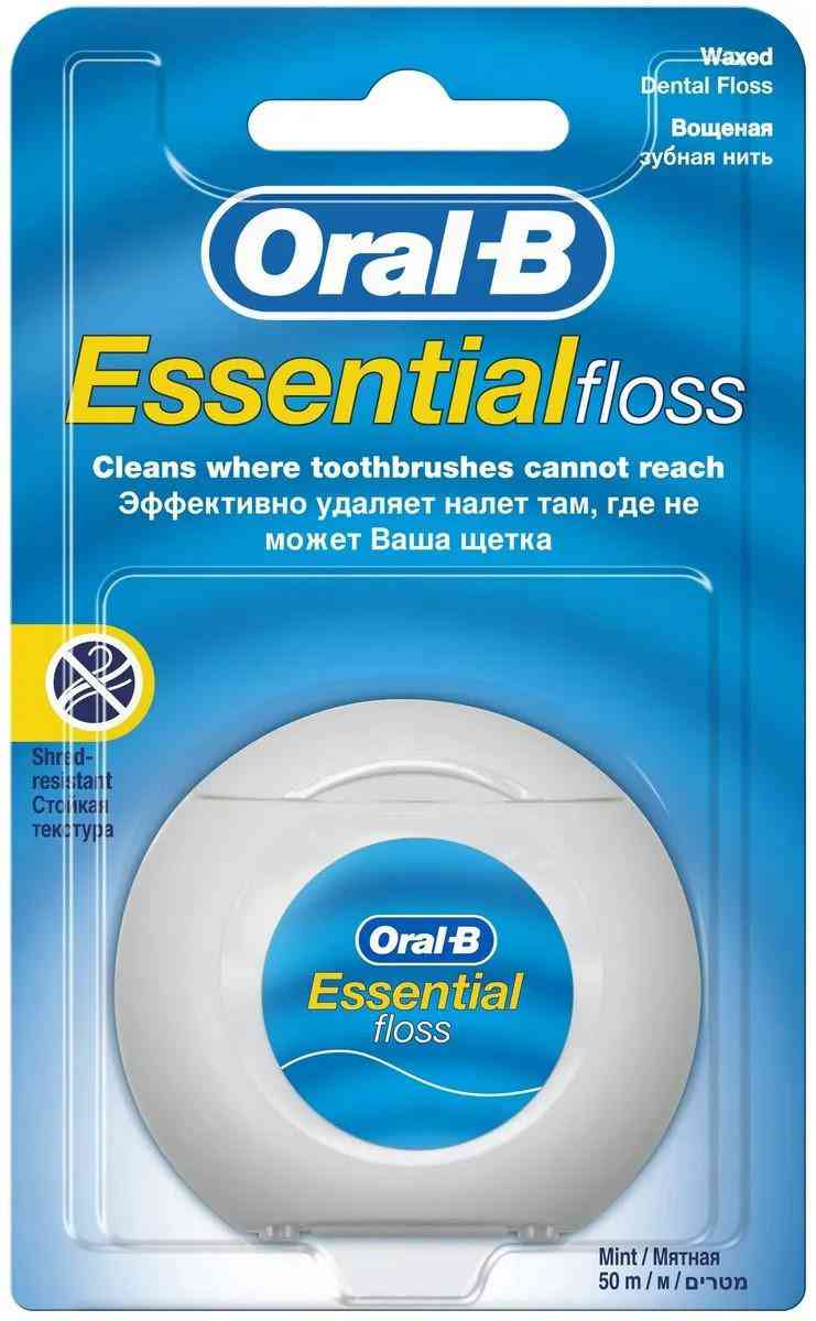 

Зубная нить Oral-B Essential Мятная