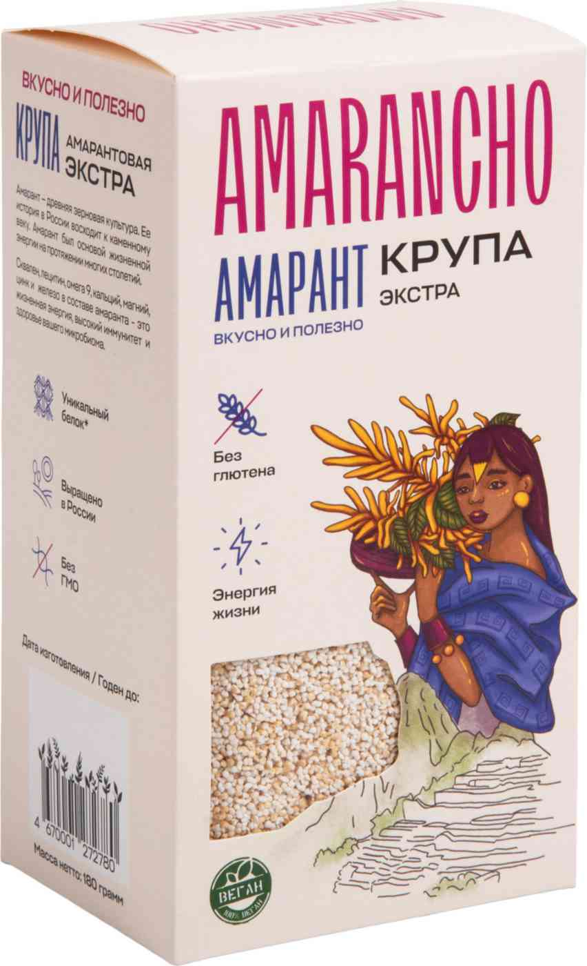 

Крупа быстроразваривающаяся Amarancho