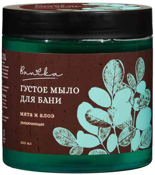 

Густое мыло для бани увлажняющее Banika