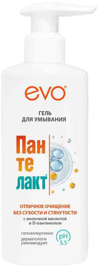 

Гель для умывания Evo Пантелакт