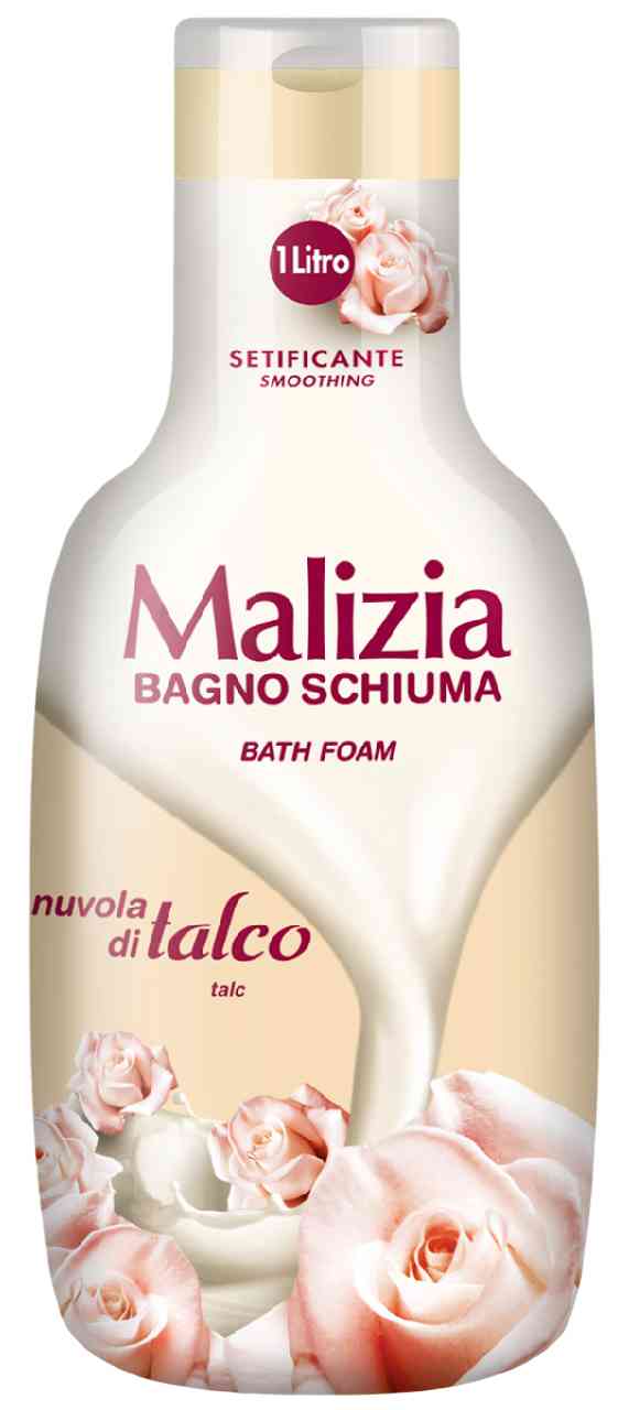 

Пена для ванны и душа Malizia тальк