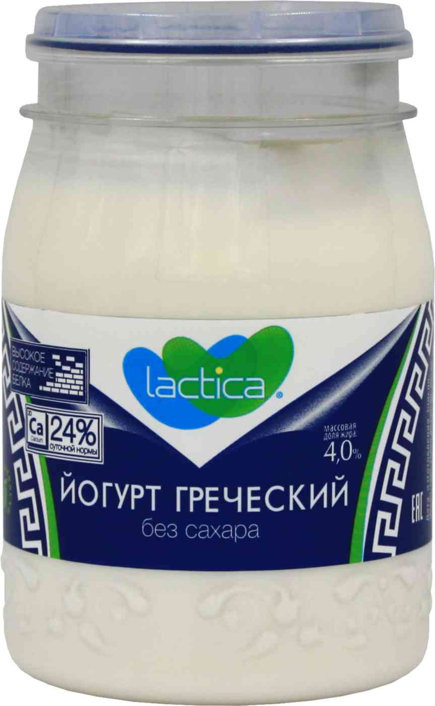 Йогурт греческий Lactica