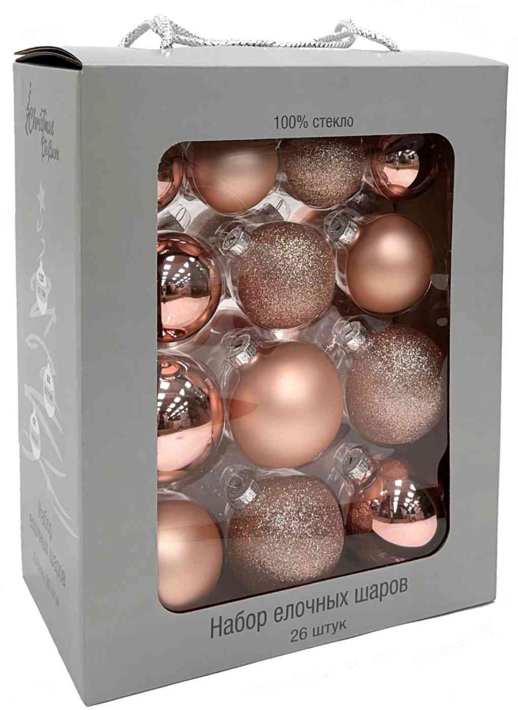 

Набор ёлочный украшений ChristmasDeLuxe