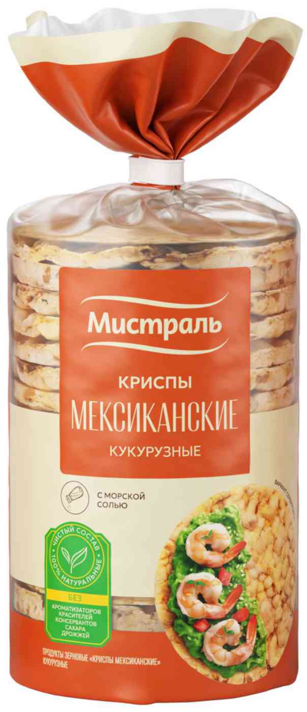 Криспы кукурузные Мистраль 135₽