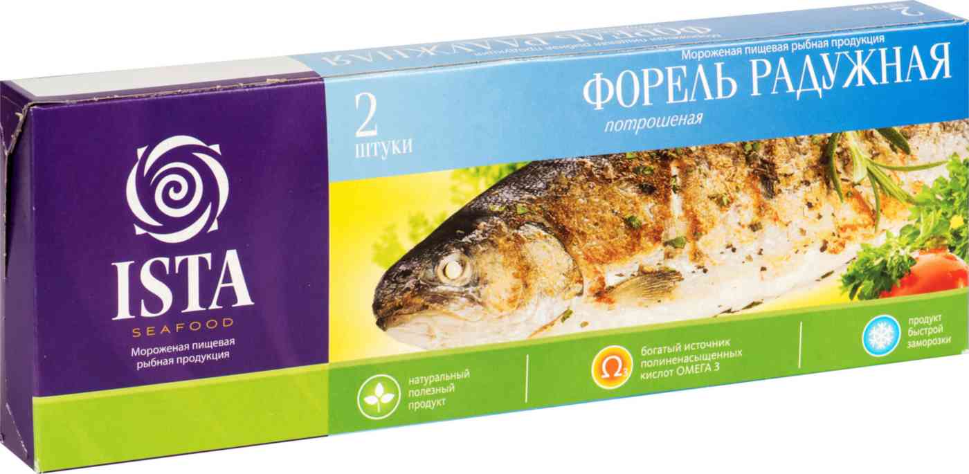 Форель радужная мороженая Ista