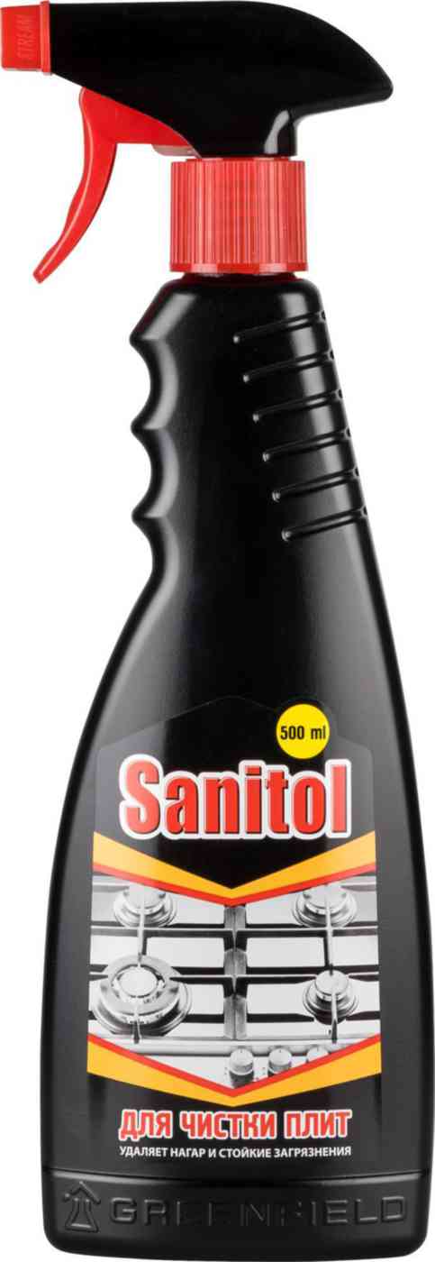 

Спрей для чистки плит Sanitol