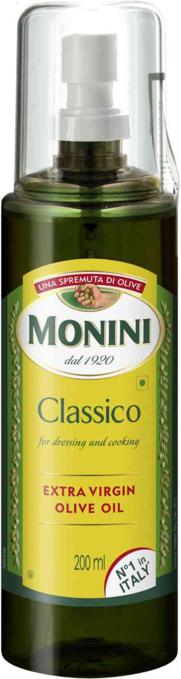 

Масло оливковое Monini Extra Virgin нерафинированное спрей