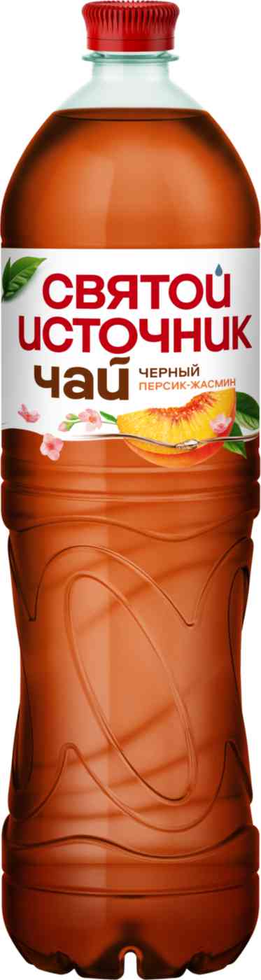 Холодный чай черный Святой Источник персик-жасмин