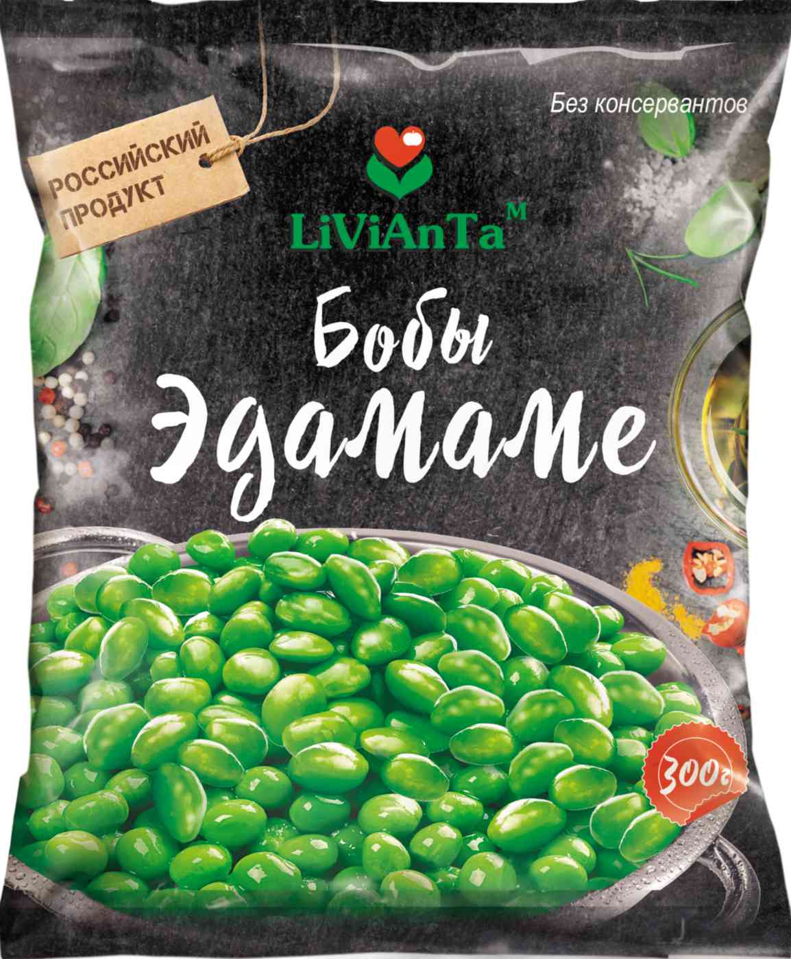 Бобы эдамаме LiViAnTa