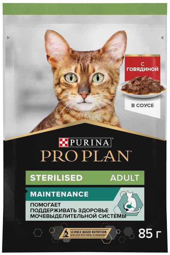 

Влажный корм для стерилизованных кошек и котов Purina Pro Plan
