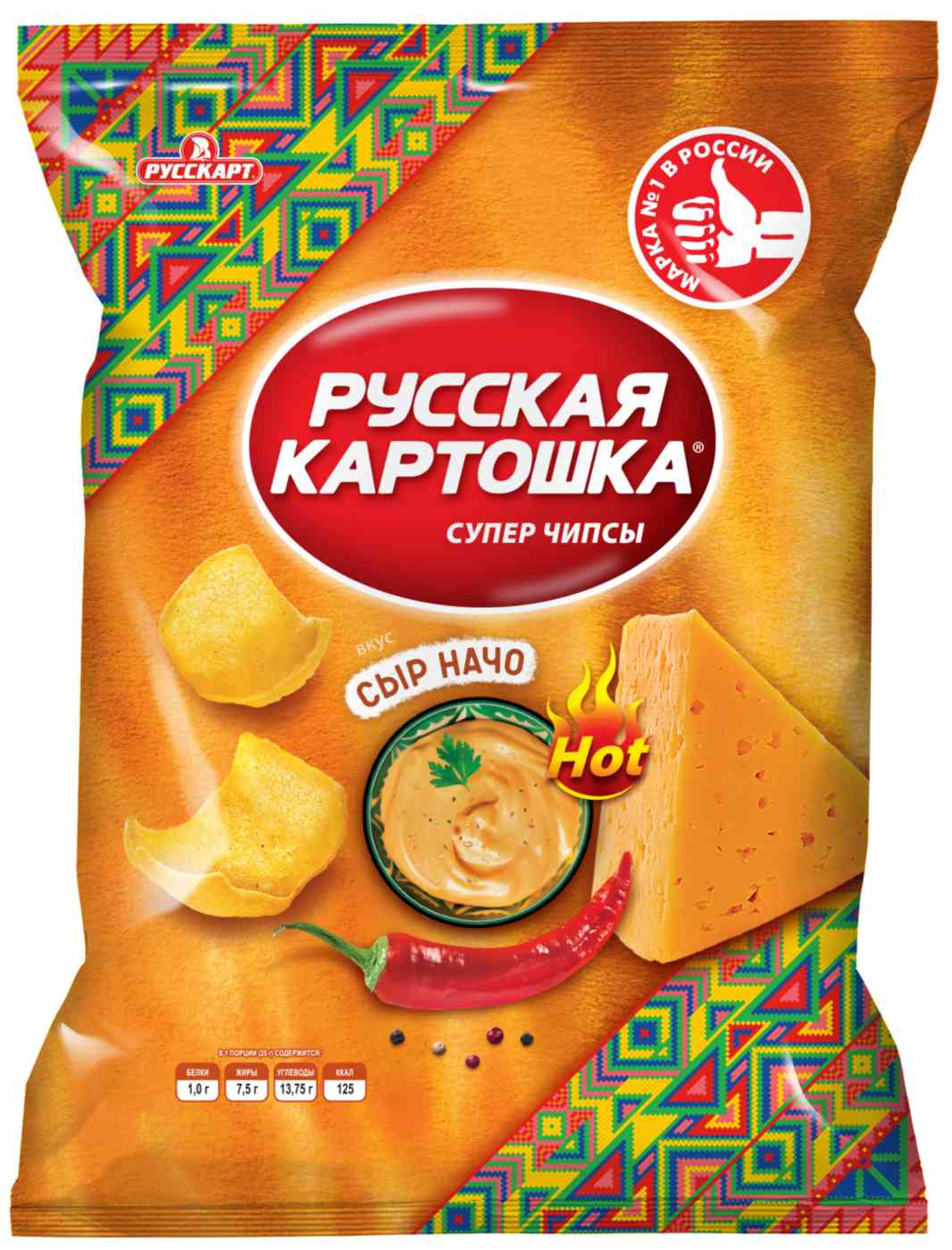 

Чипсы картофельные Русская картошка