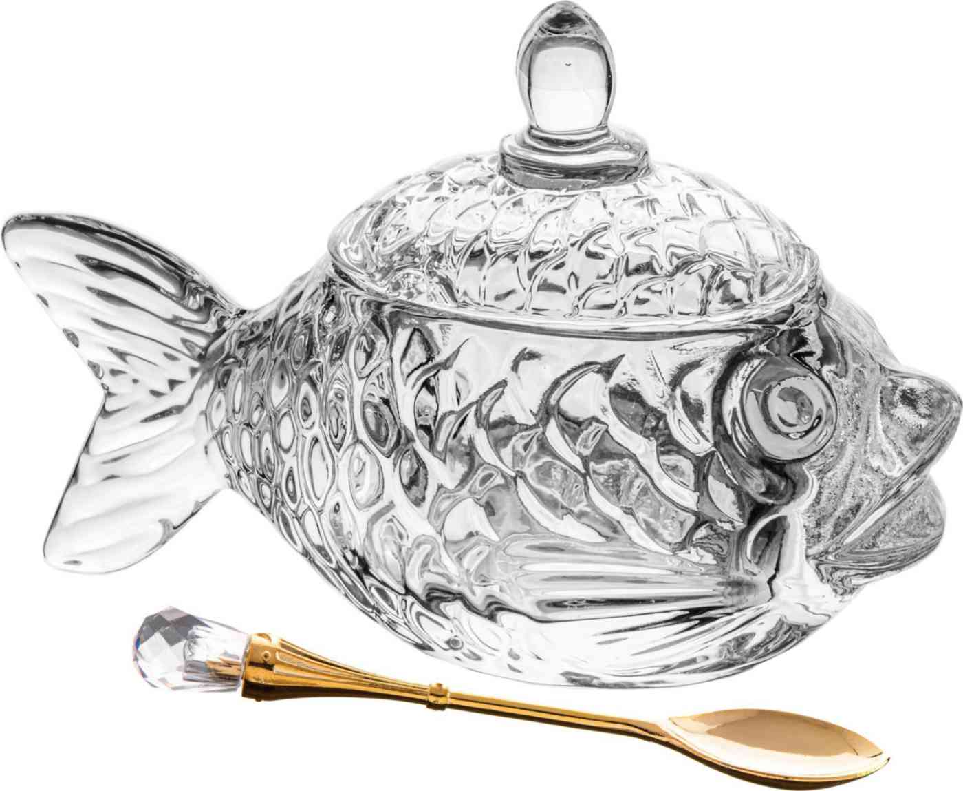 

Икорница стеклянная Lefard