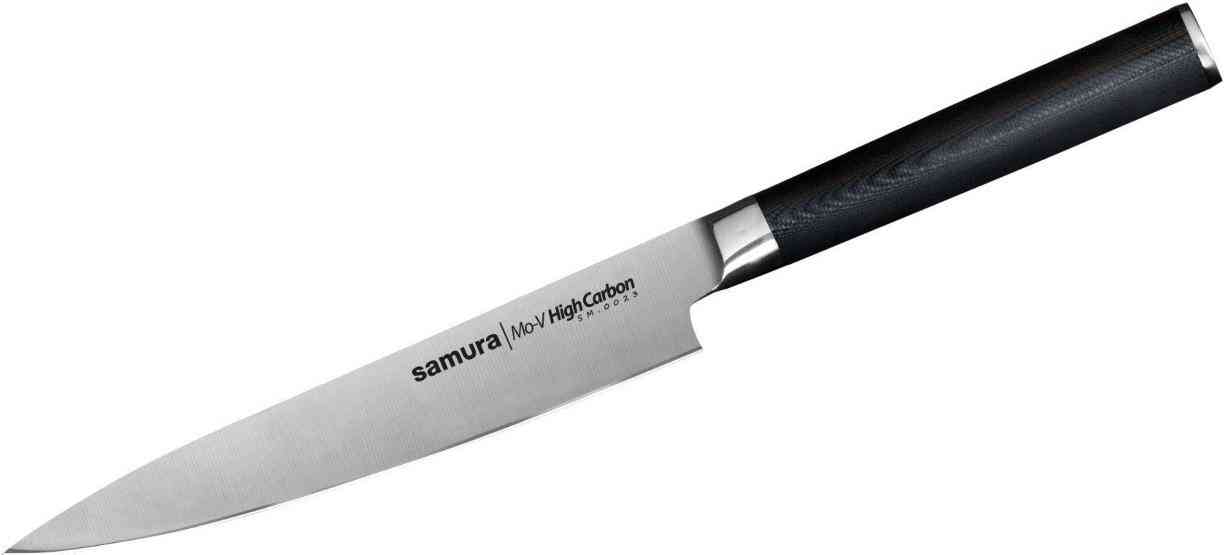 

Нож кухонный Samura Mo-V универсальный с композитной рукоятью
