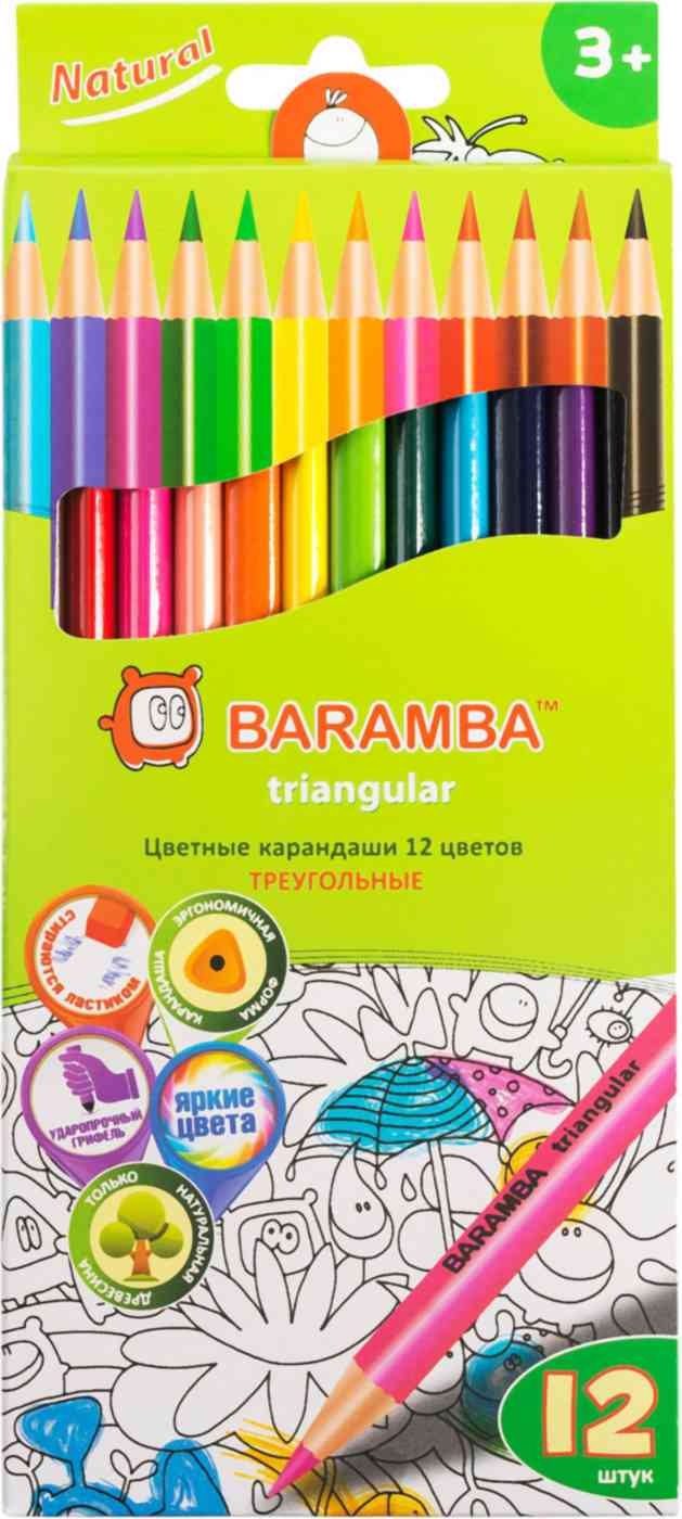 Карандаши цветные Baramba