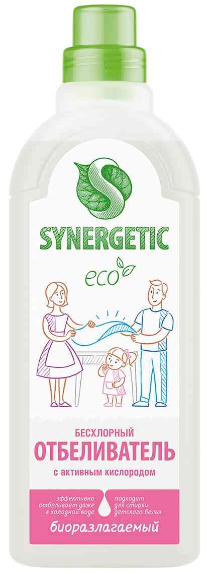 Отбеливатель кислородсодержащий бесхлорный Synergetic 220₽