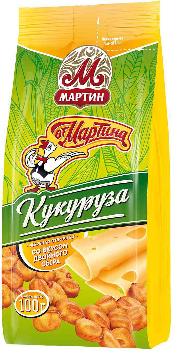 

Кукуруза жареная отборная От Мартина