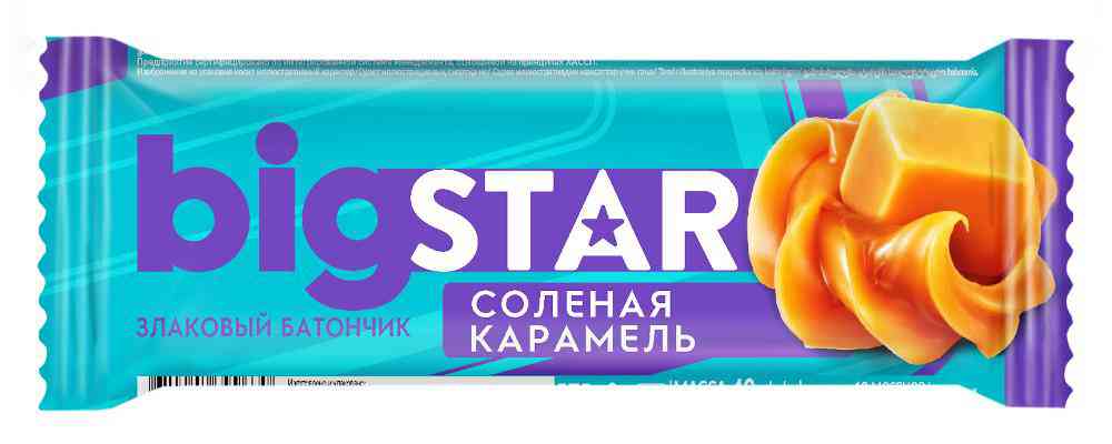 Батончик злаковый Big Star