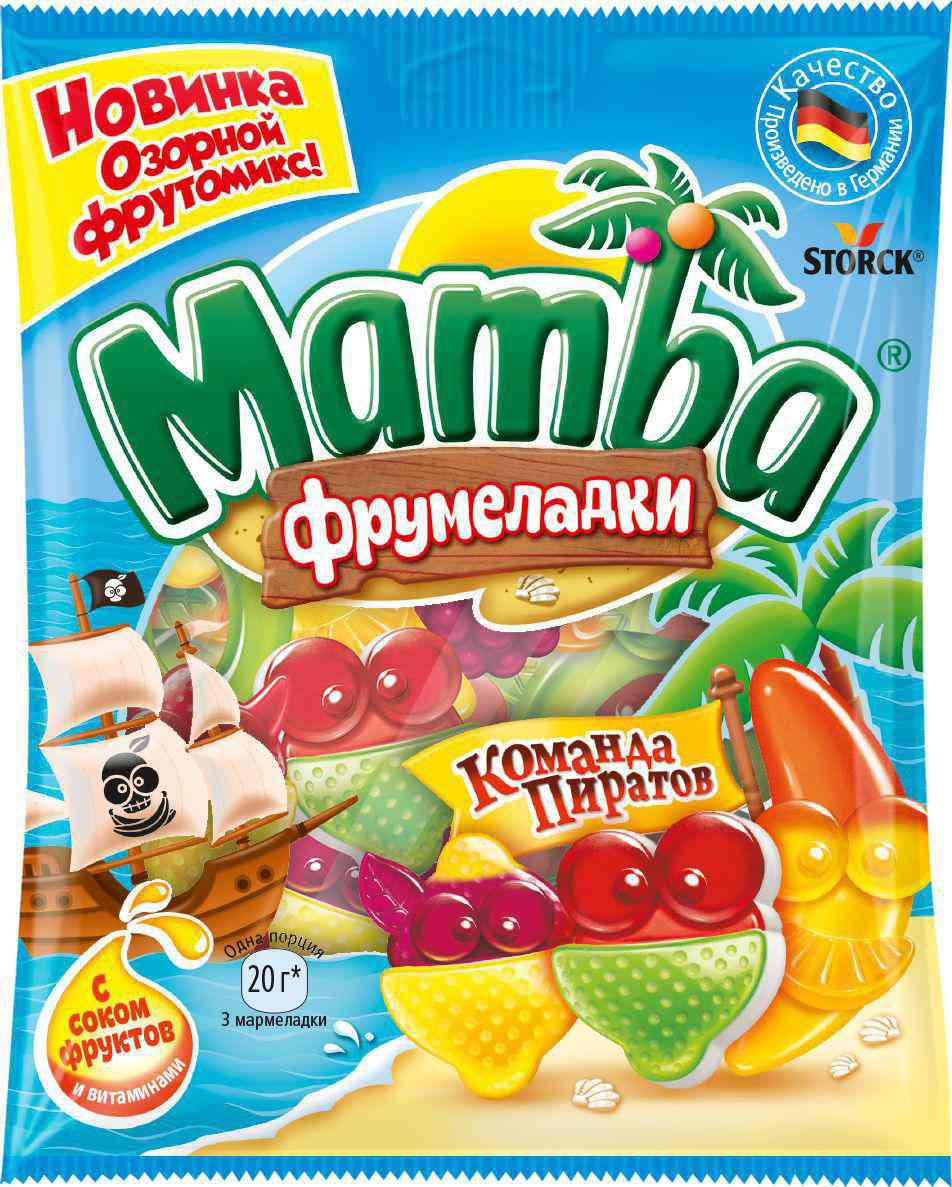 Мармелад жевательный Mamba