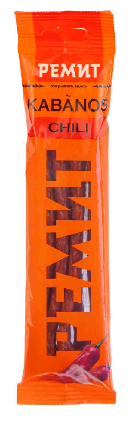 

Колбаски сырокопчёные Ремит Kabanos Chili