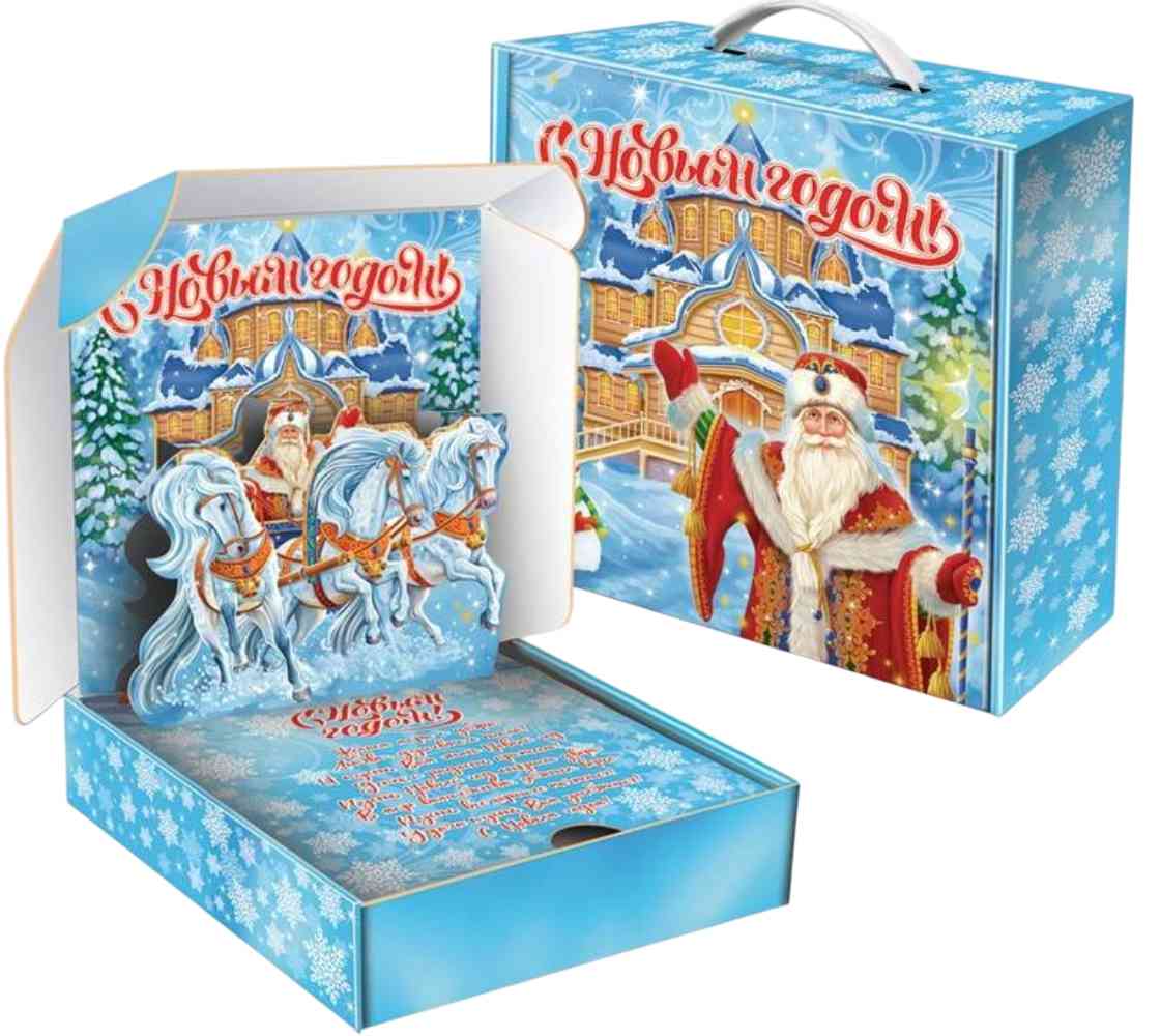 

Подарок детский новогодний Азбука Праздника В гостях у Деда Мороза