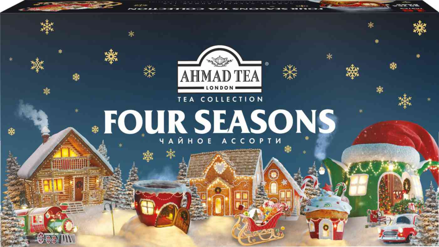 Набор чая ассорти Ahmad Tea Four Seasons Четыре сезона 640₽