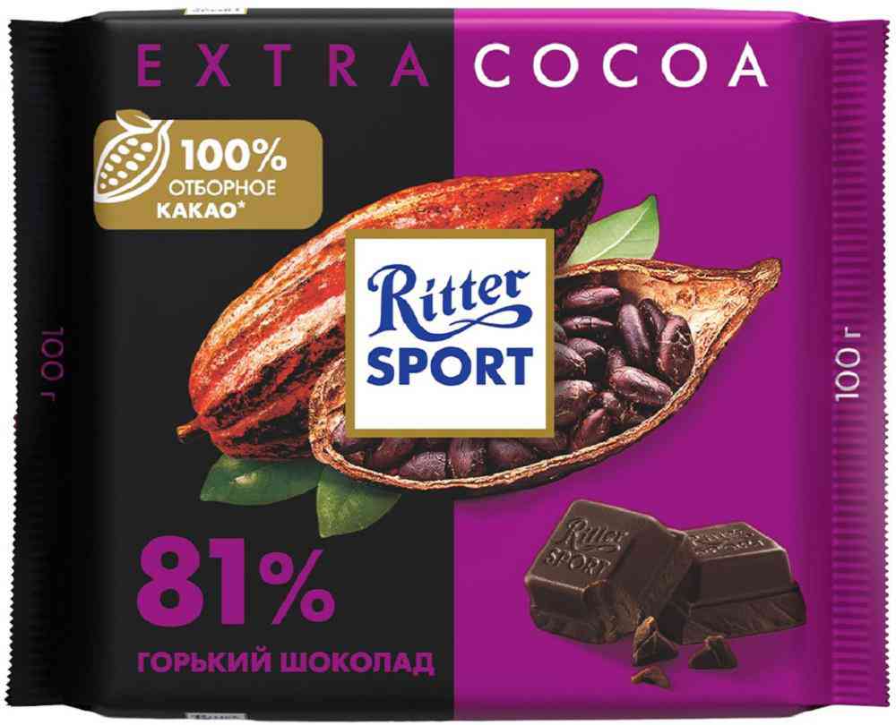 

Шоколад горький Ritter Sport