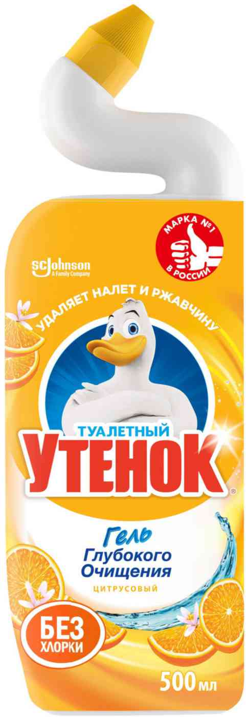 

Чистящий гель для унитазов Туалетный утёнок