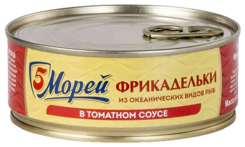 

Фрикадельки океанических рыб 5 Морей
