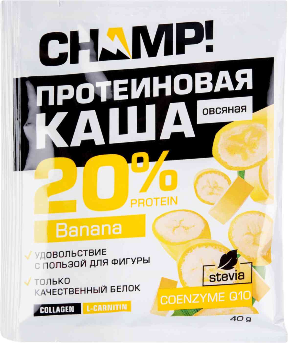 Каша овсяная протеиновая Champ 79₽