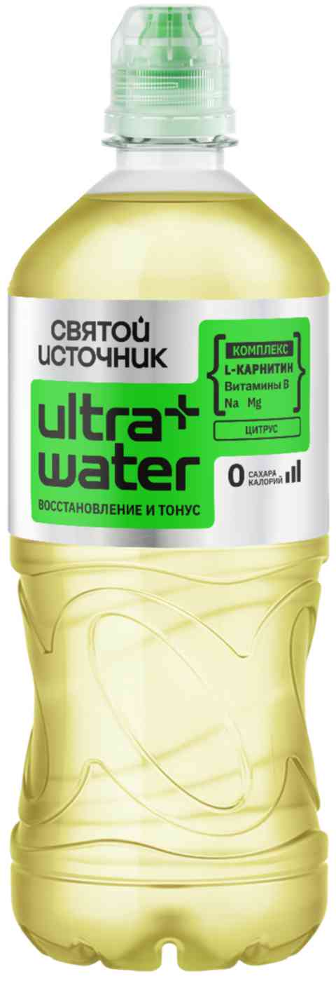 Вода функциональная негазированная Святой Источник UltraWater цитрус
