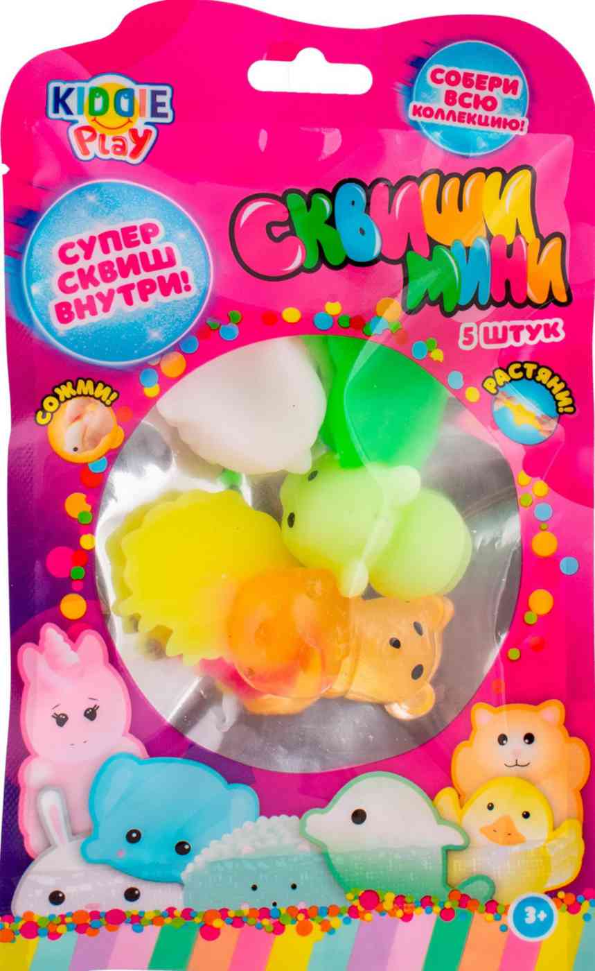 

Игрушка-сквиш Kiddie Play Мини ассорти