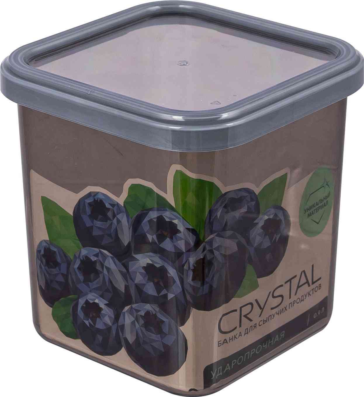 Банка для сыпучих продуктов Forma Crystal