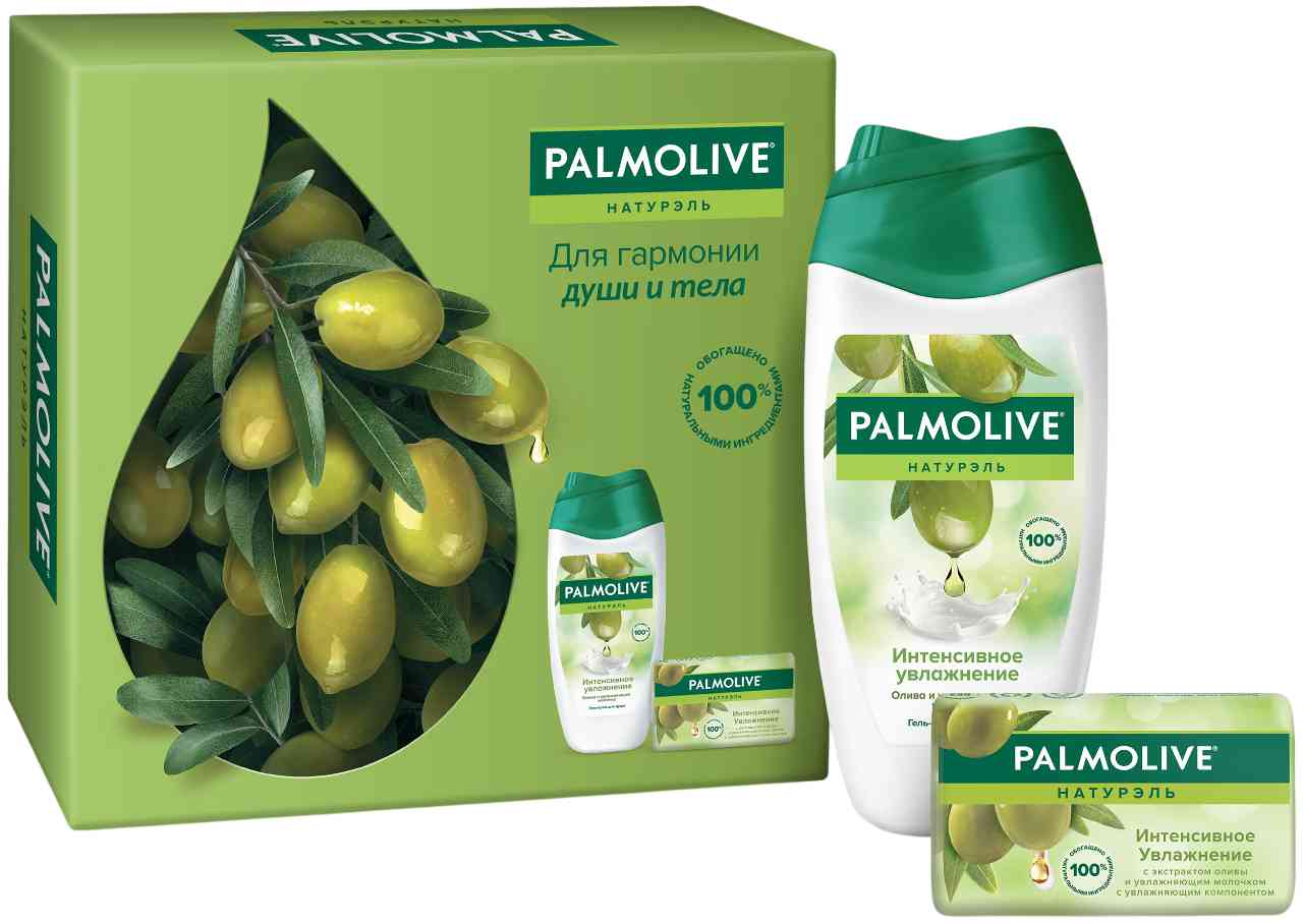 

Подарочный набор Palmolive Натурэль (гель для душа, мыло)